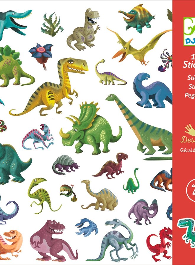 Djeco - Stickers - Dinosaurus