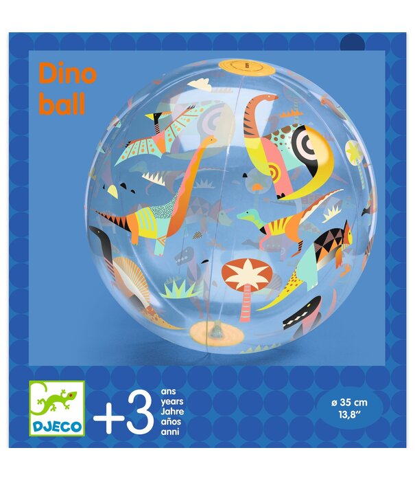 Djeco Djeco - Inflatable balls - Dino ball