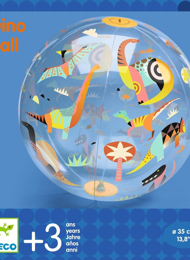 Djeco - Inflatable balls - Dino ball