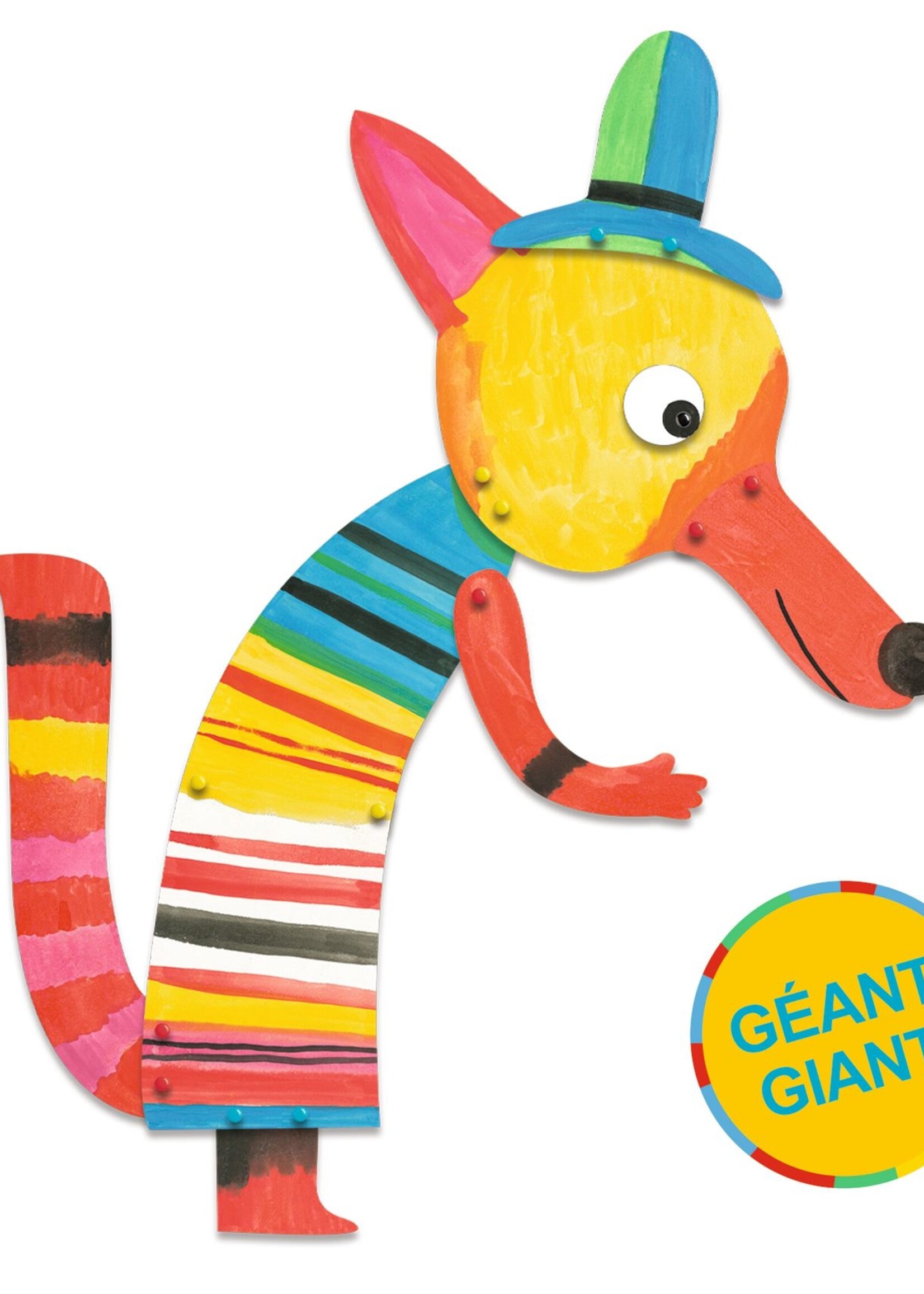 Djeco Djeco - Schilderset de vossenfamilie