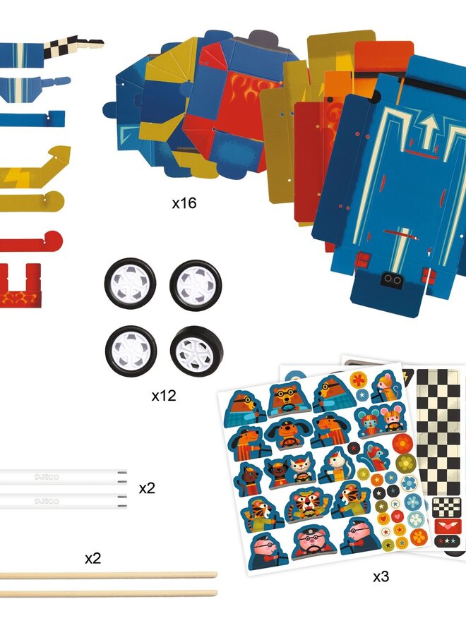 Djeco - Grand prix racewagen