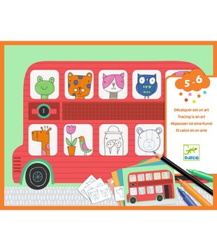 Djeco - Draw together - tracing is an art