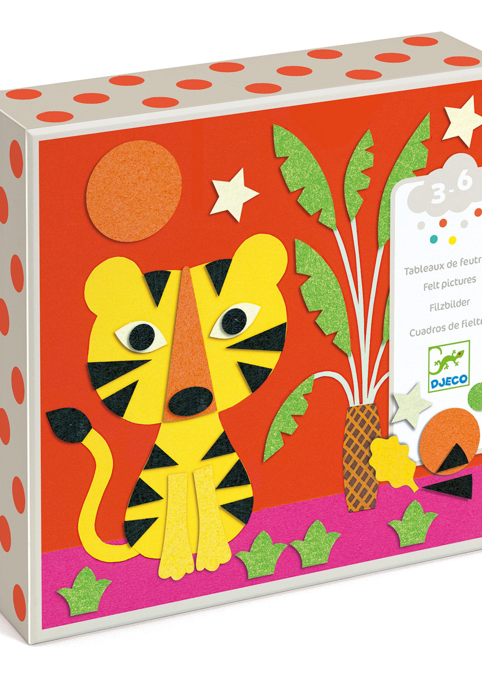 Djeco Djeco - Felt collage - Sweet nature