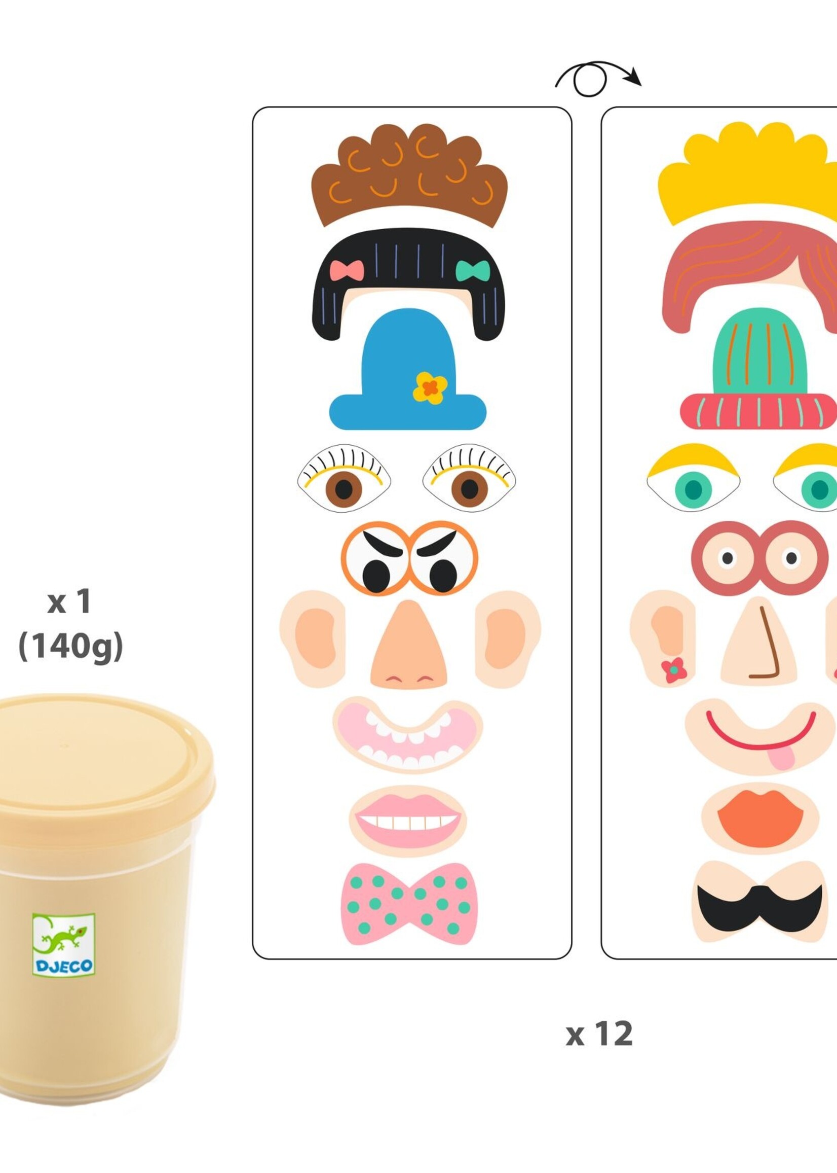 Djeco Djeco - Klei Myplastipeople