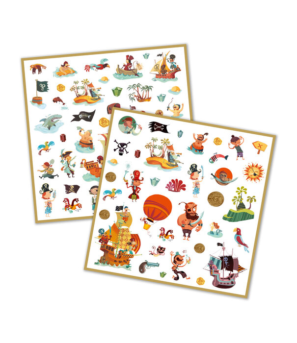 Djeco Djeco - Stickers - Piraten