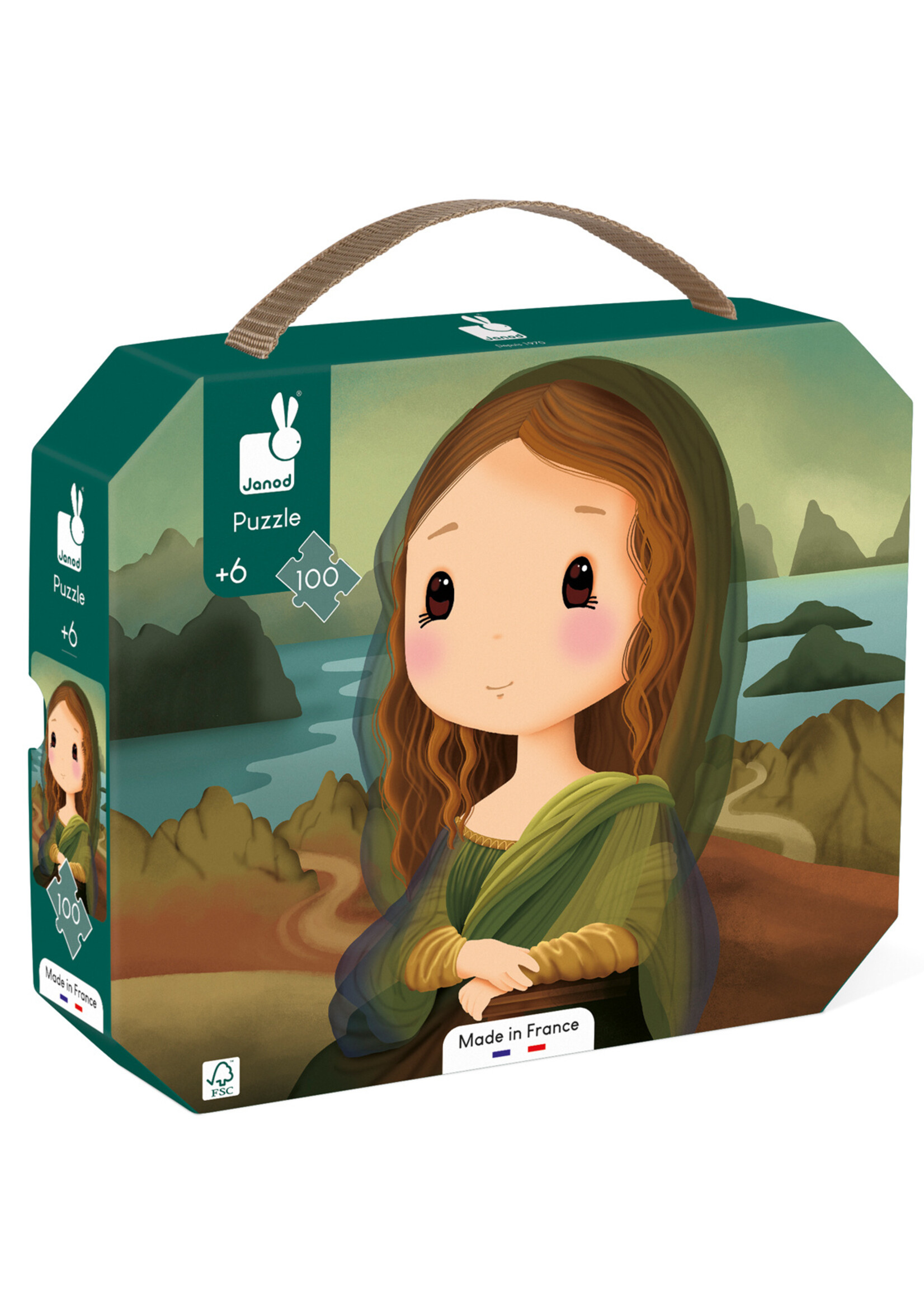 Janod Janod - Puzzel - Geïnspireerd door Leonardo Da Vinci