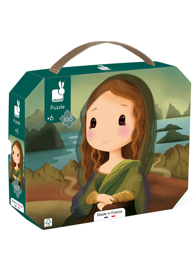 Janod - Puzzel - Geïnspireerd door Leonardo Da Vinci