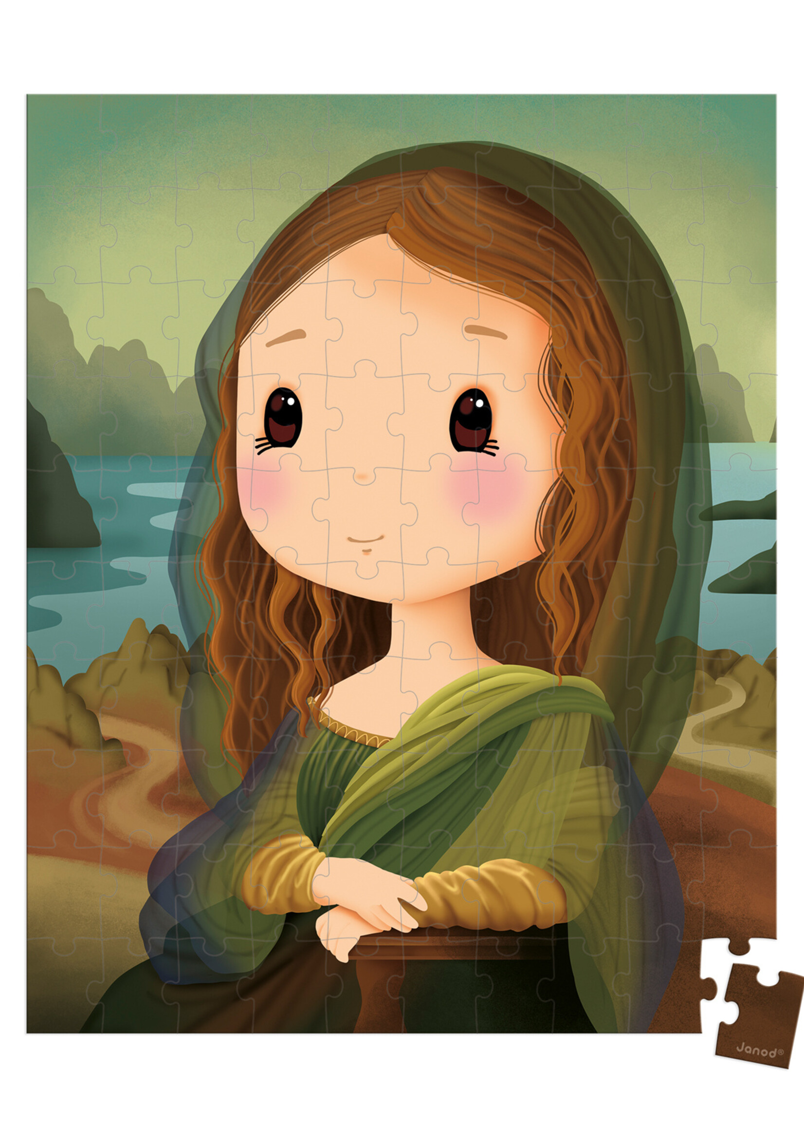 Janod Janod - Puzzel - Geïnspireerd door Leonardo Da Vinci