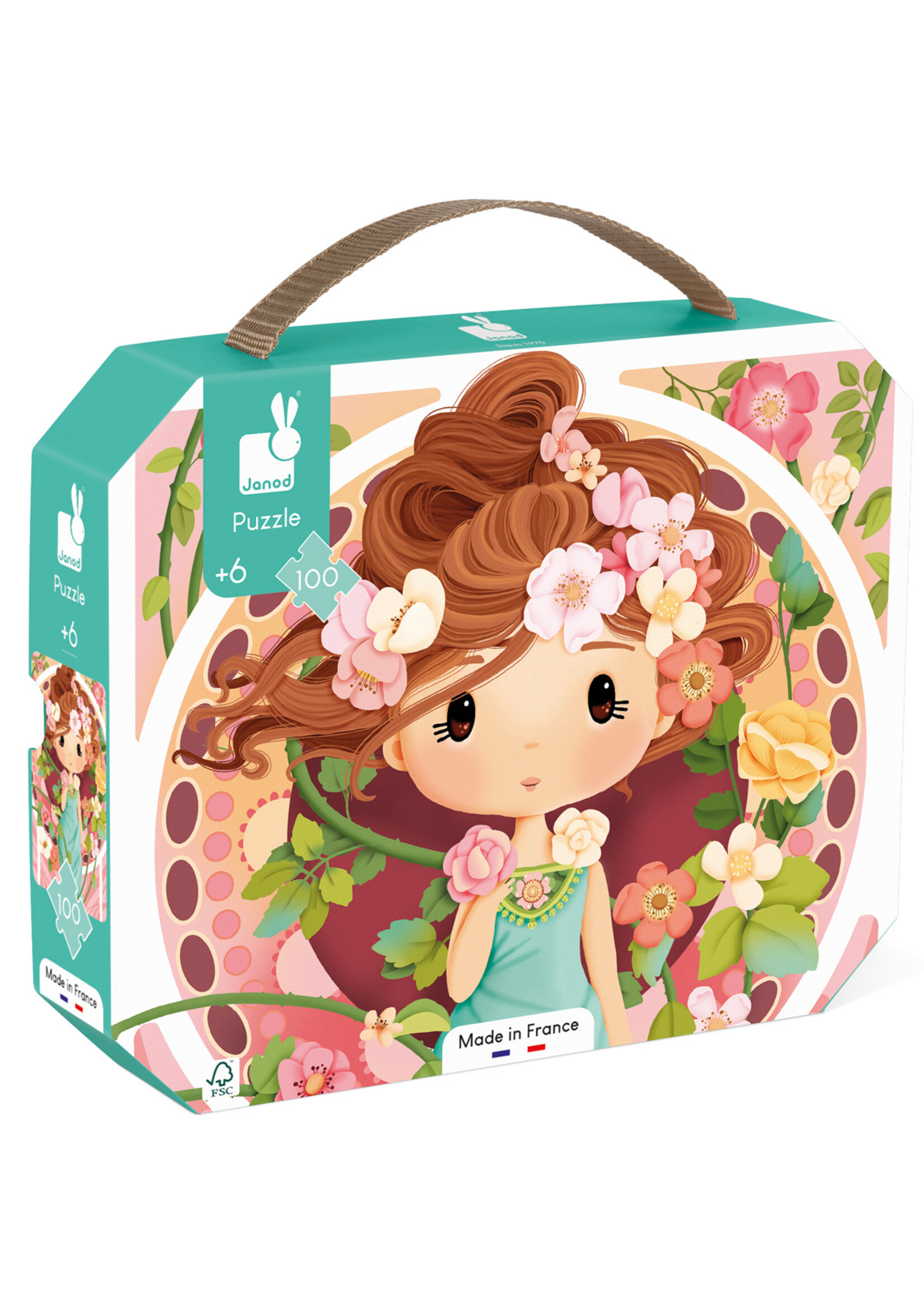 Janod Janod - Puzzel - Geïnspireerd door Mucha