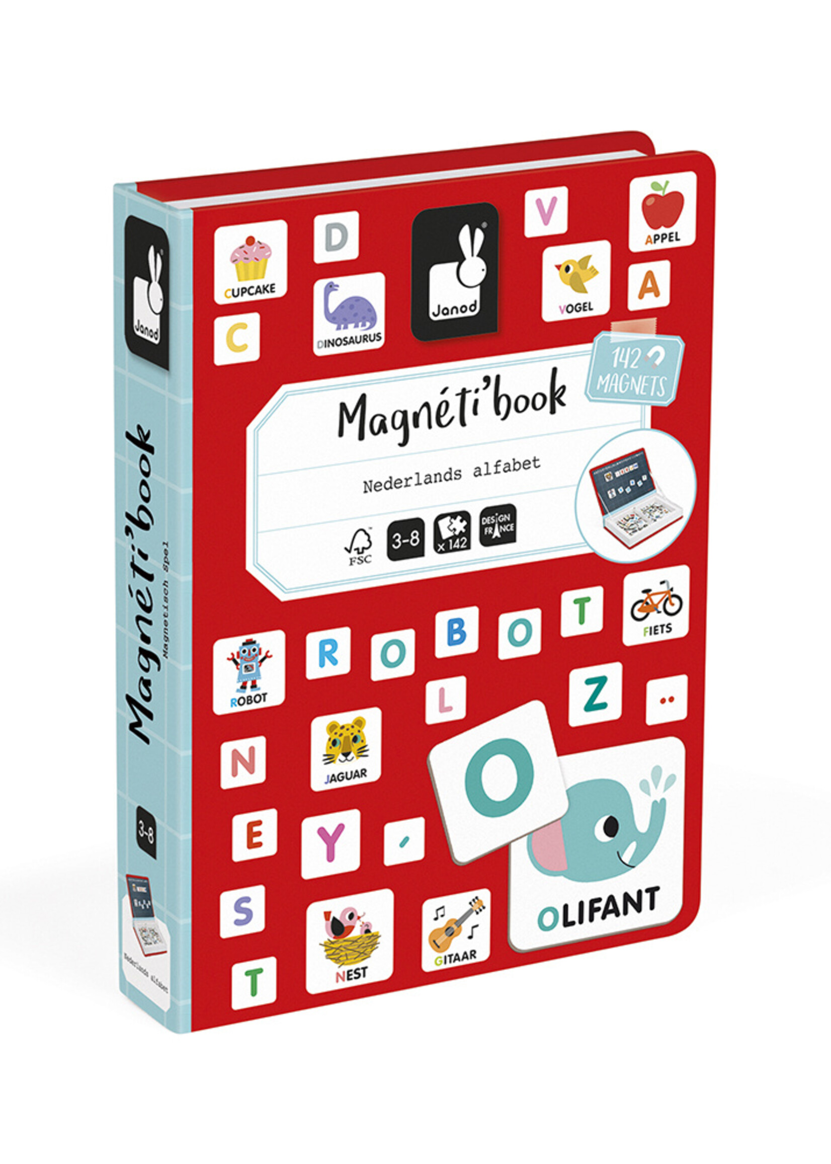 Janod Janod Magnetibook – Alfabet