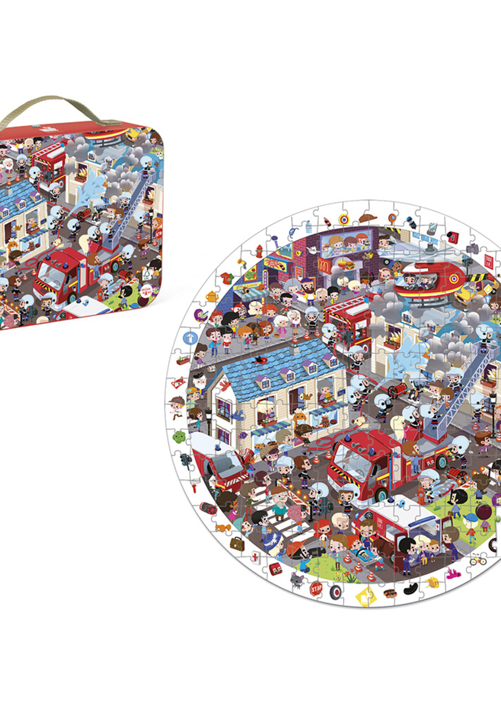 Janod Janod Zoekpuzzel - Brandweer