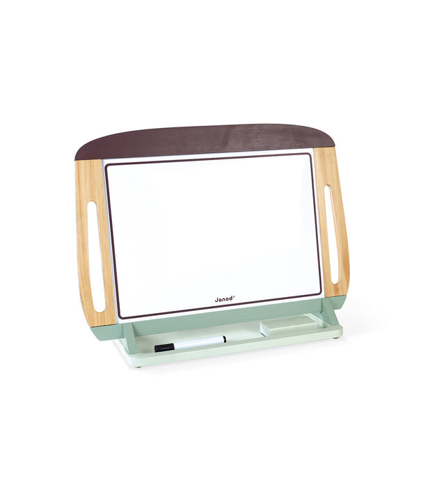 Janod Janod Schoolbord - Tafelmodel Bordeaux/Mintgroen