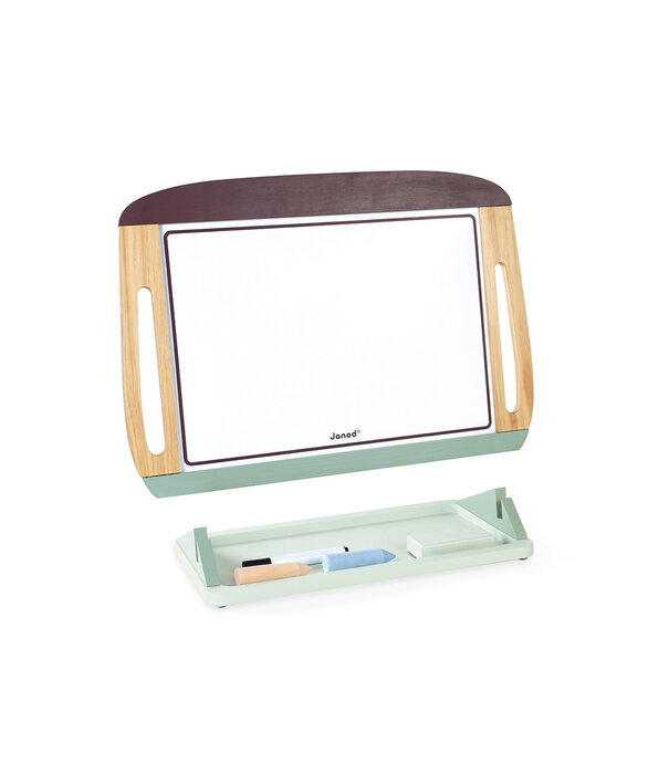 Janod Janod Schoolbord - Tafelmodel Bordeaux/Mintgroen