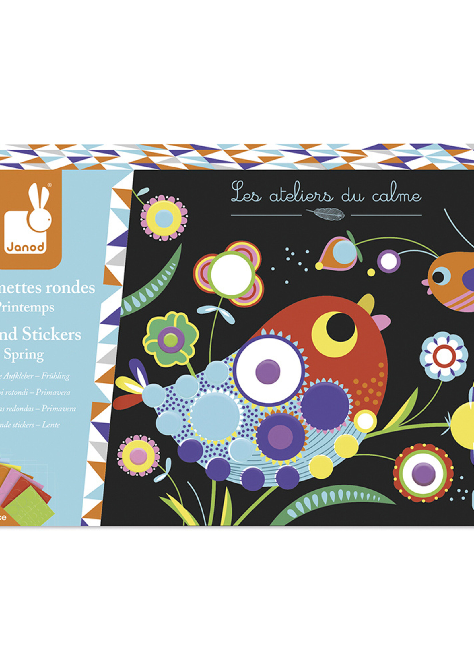 Janod Janod Atelier - Ronde Stickers Lente
