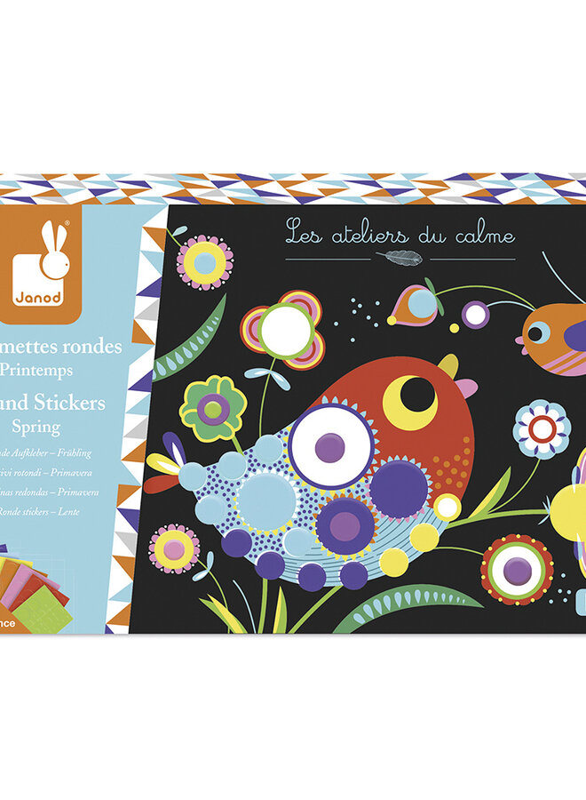 Janod Atelier - Ronde Stickers Lente
