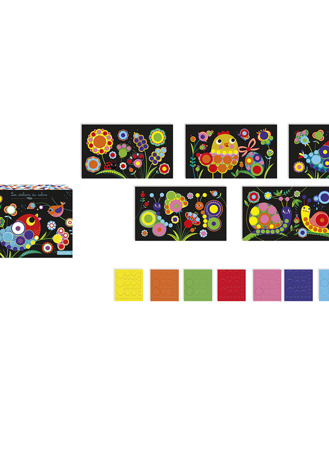 Janod Atelier - Ronde Stickers Lente