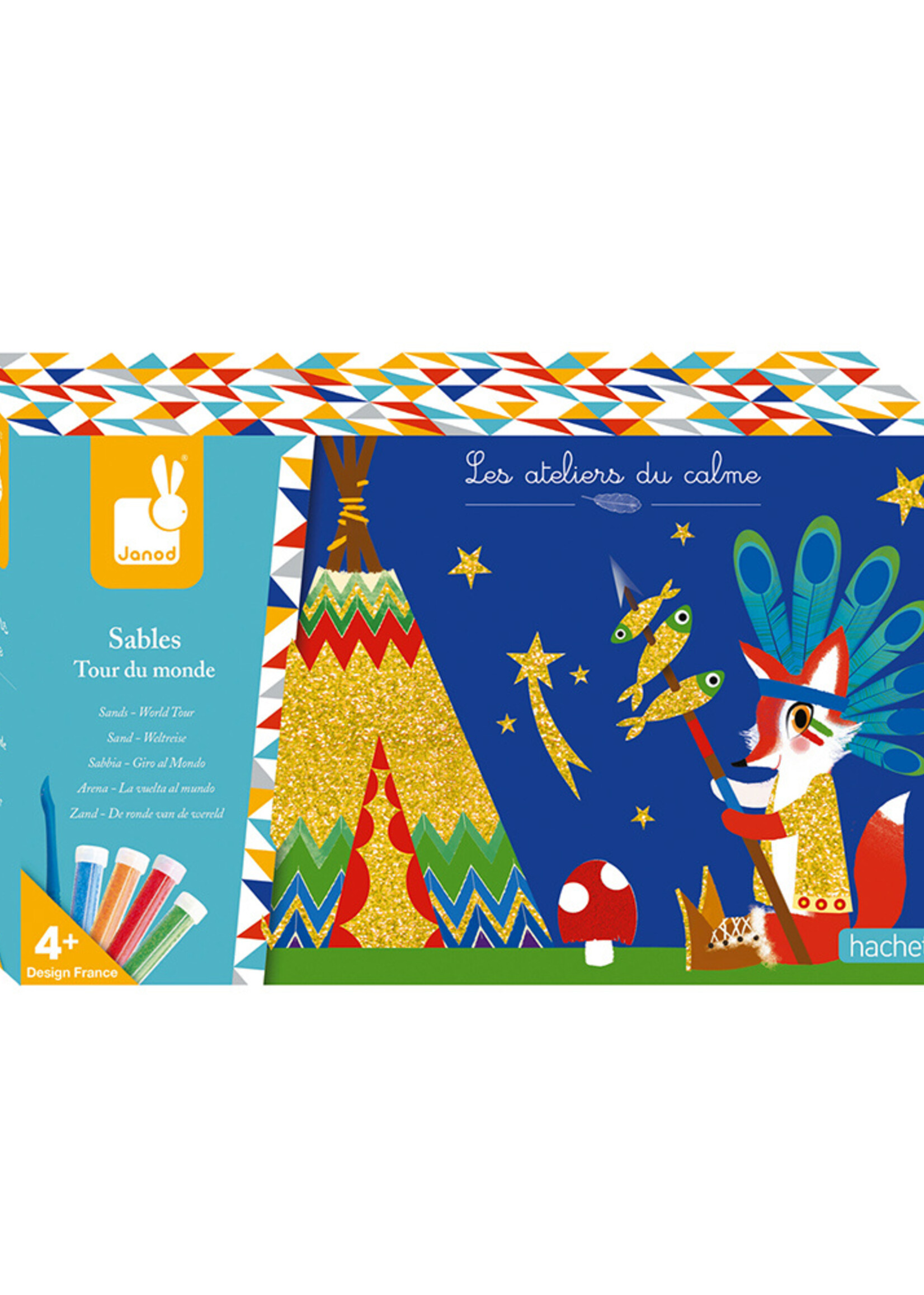 Janod Janod Atelier - Zandkaarten wereldtournee