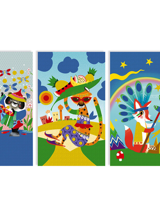 Janod Atelier - Zandkaarten wereldtournee