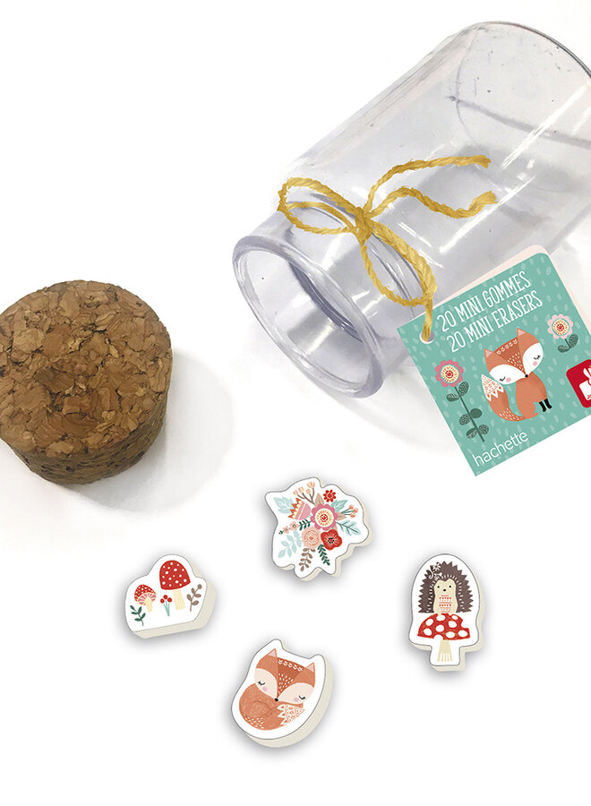 Janod - Jolie Papeterie - Minigummen in flesje