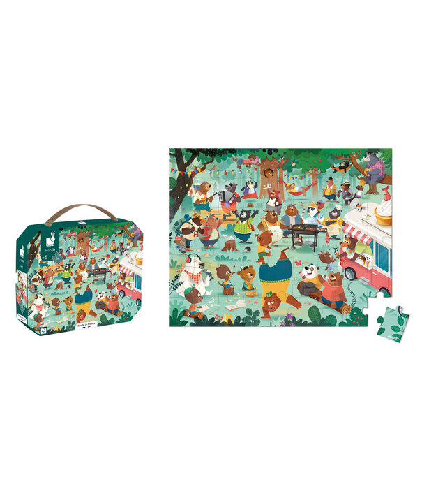 Janod Janod - Puzzelkoffer De Berenfamilie