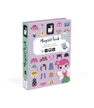 Janod Magnetibook - Verkleedfeest meisjes
