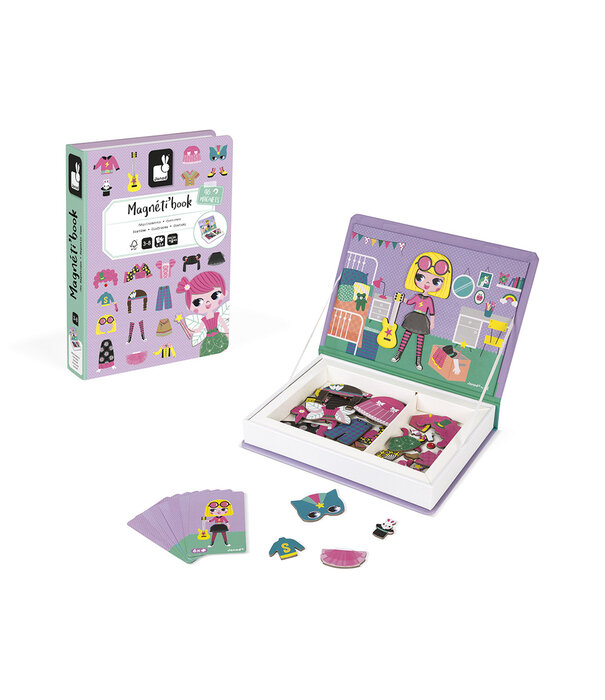 Janod Janod Magnetibook - Verkleedfeest meisjes
