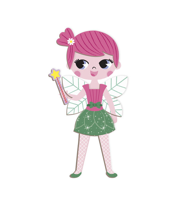 Janod Janod Magnetibook - Verkleedfeest meisjes