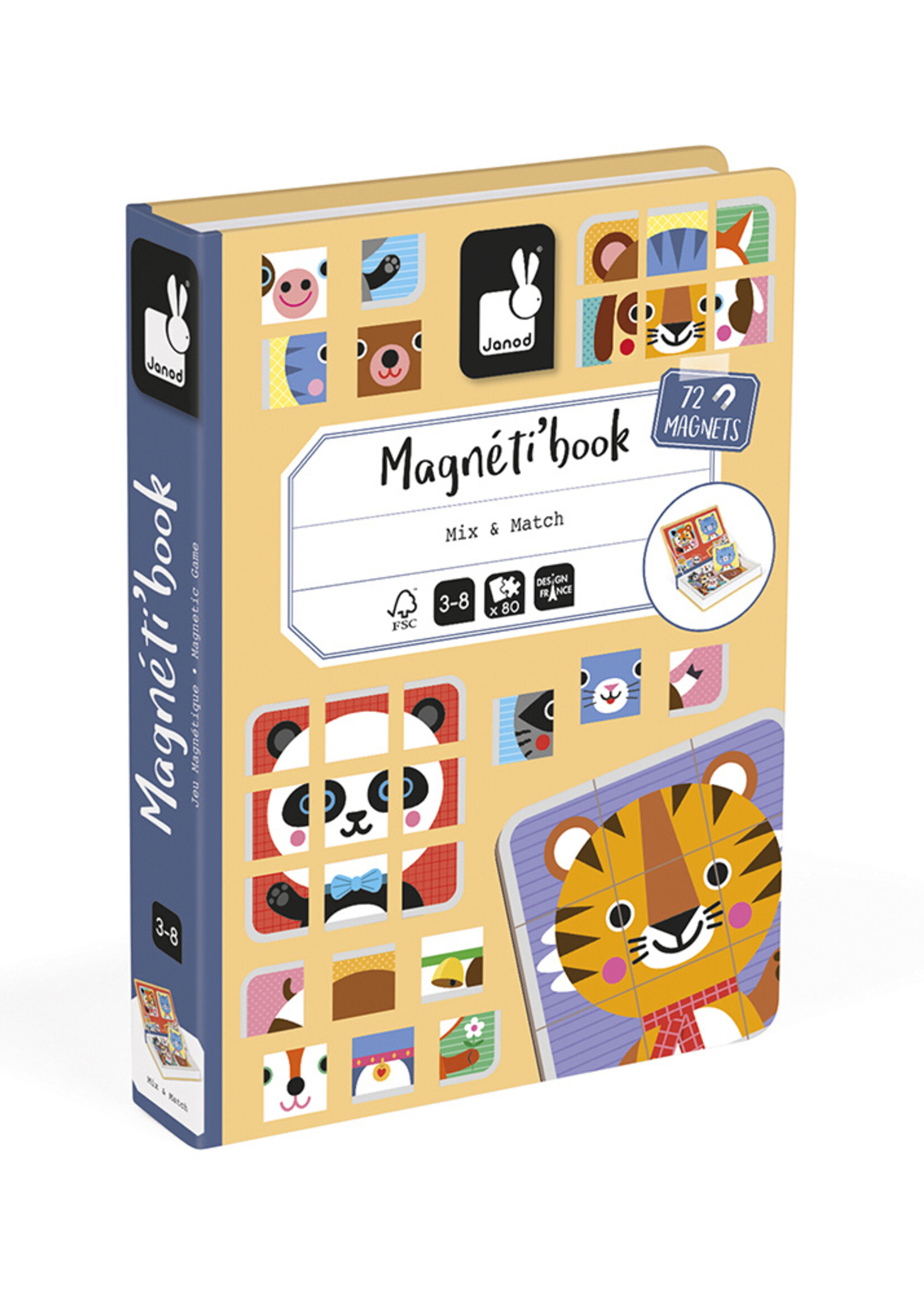 Janod Janod Magnetibook - Mix & Match