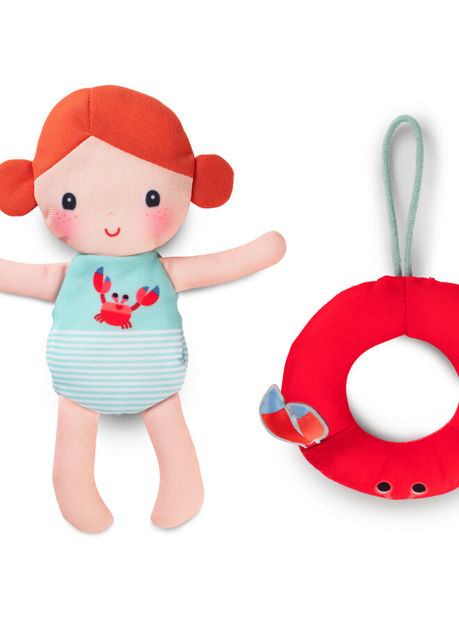 Lilliputiens - Badpopje krab axelle