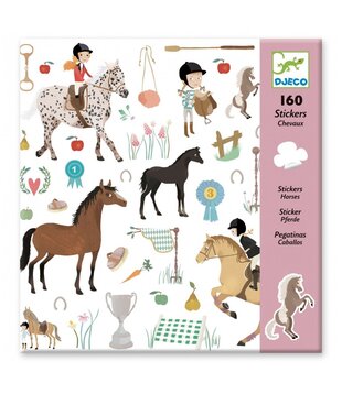 Djeco - Stickers - Horses