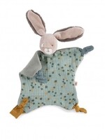 Moulin Roty Moulin Roty - Knuffel konijn groen - Trois Petits Lapins
