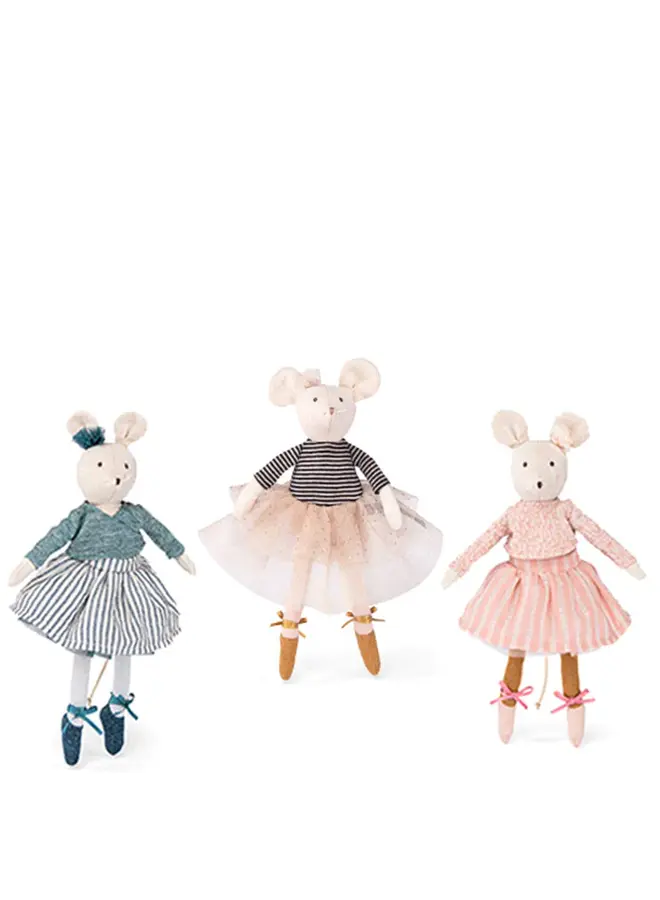 Moulin Roty - Pop La Petite ecole de danser - Blauw