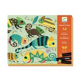 Djeco - Waskrijtjes - Kleurrijke jungle