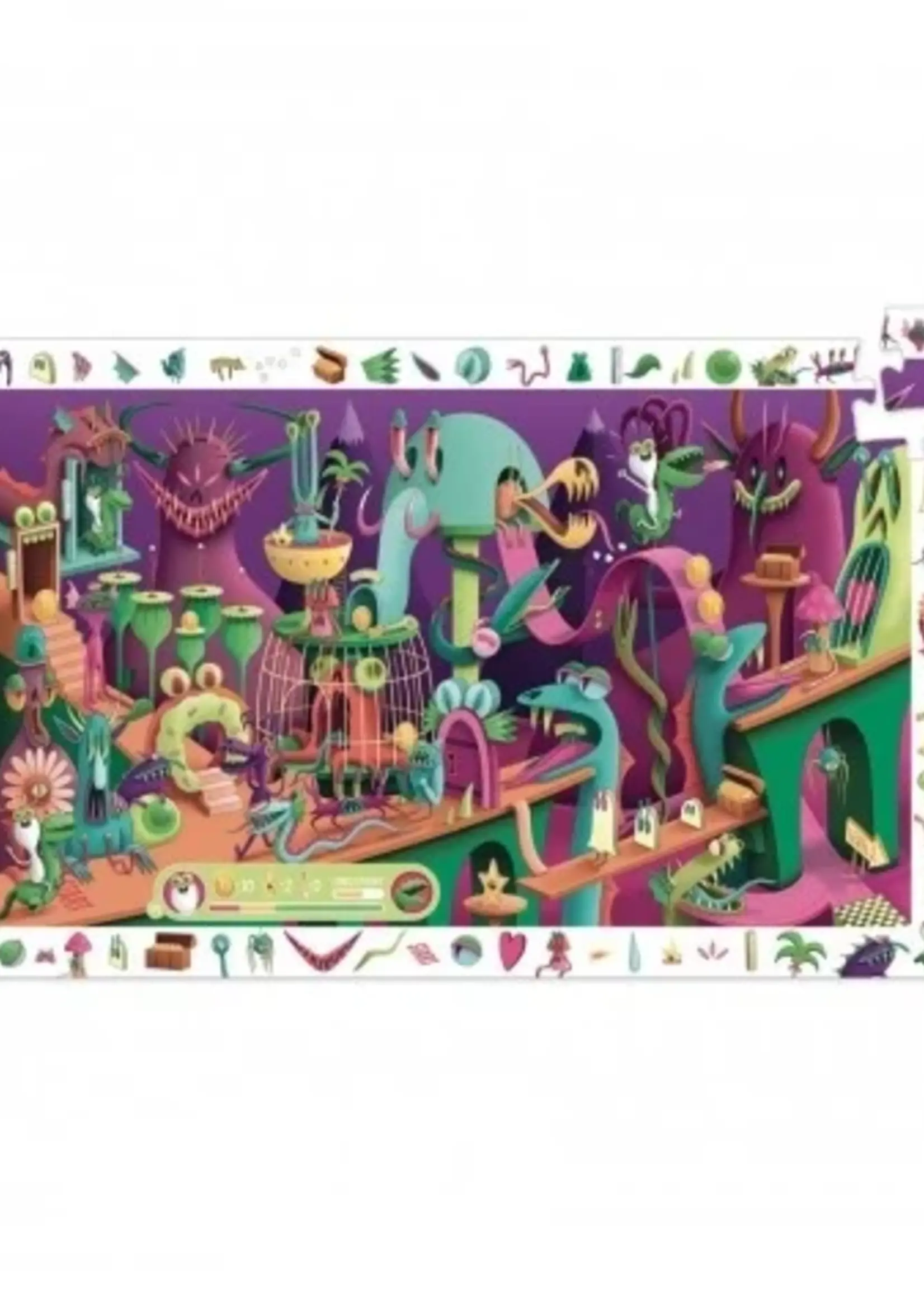 Djeco PUZZLE OBSERVATION -  IN A VIDEO GAME - 200 PCS -