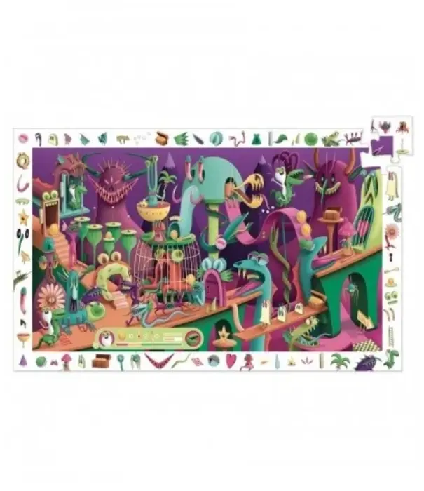 Djeco PUZZLE OBSERVATION -  IN A VIDEO GAME - 200 PCS -
