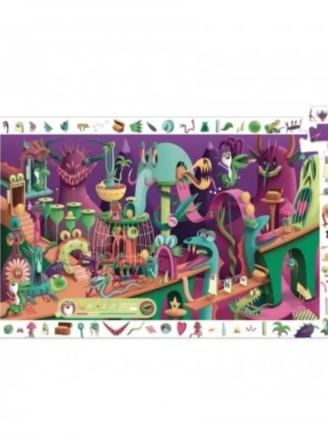 PUZZLE OBSERVATION -  IN A VIDEO GAME - 200 PCS -