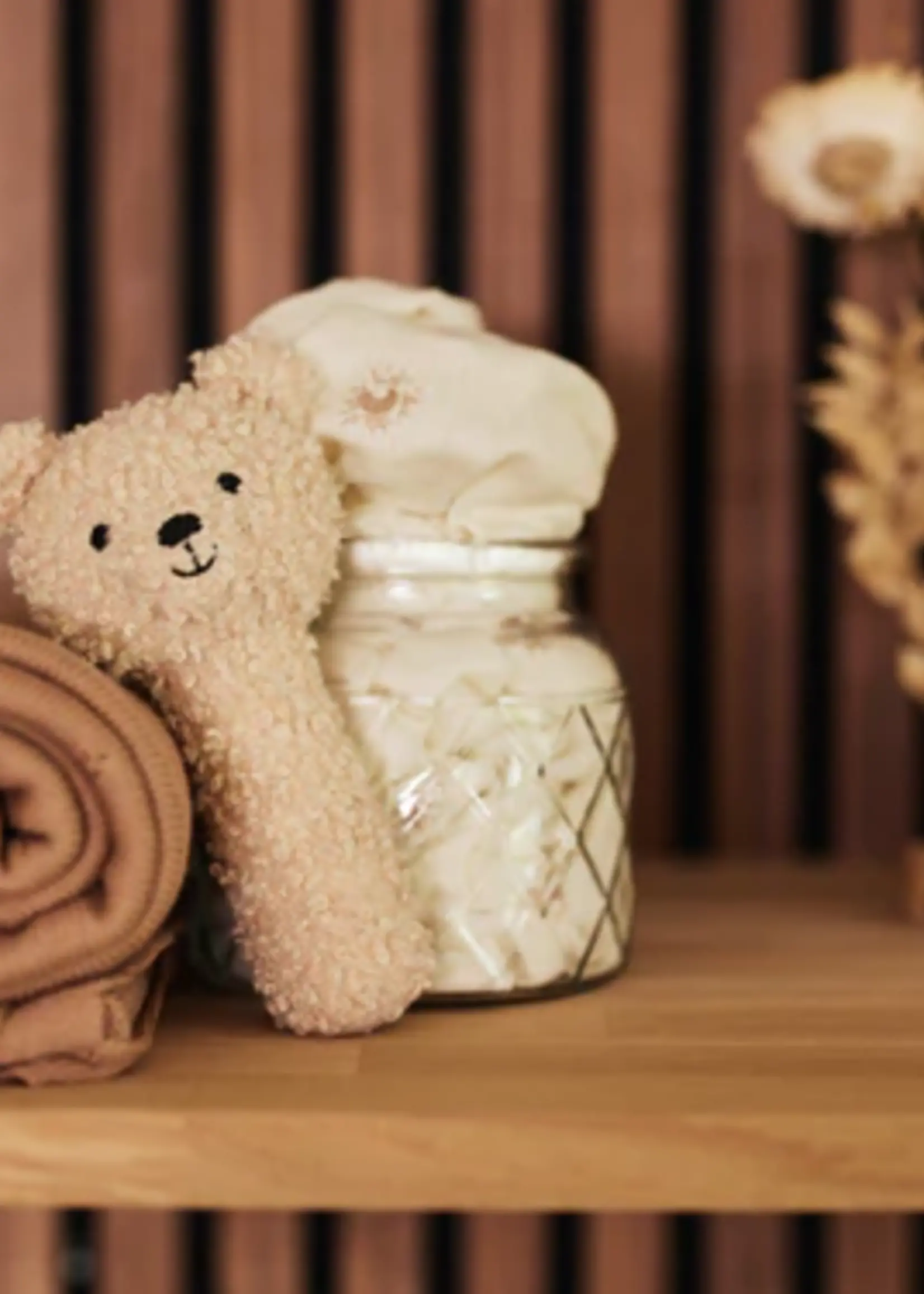 Jollein Jollein - Rammelaar - Teddy bear naturel