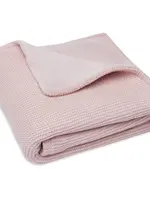 Jollein Jollein - Deken - Wieg 75x100cm - Basic knit pale pink-fleece