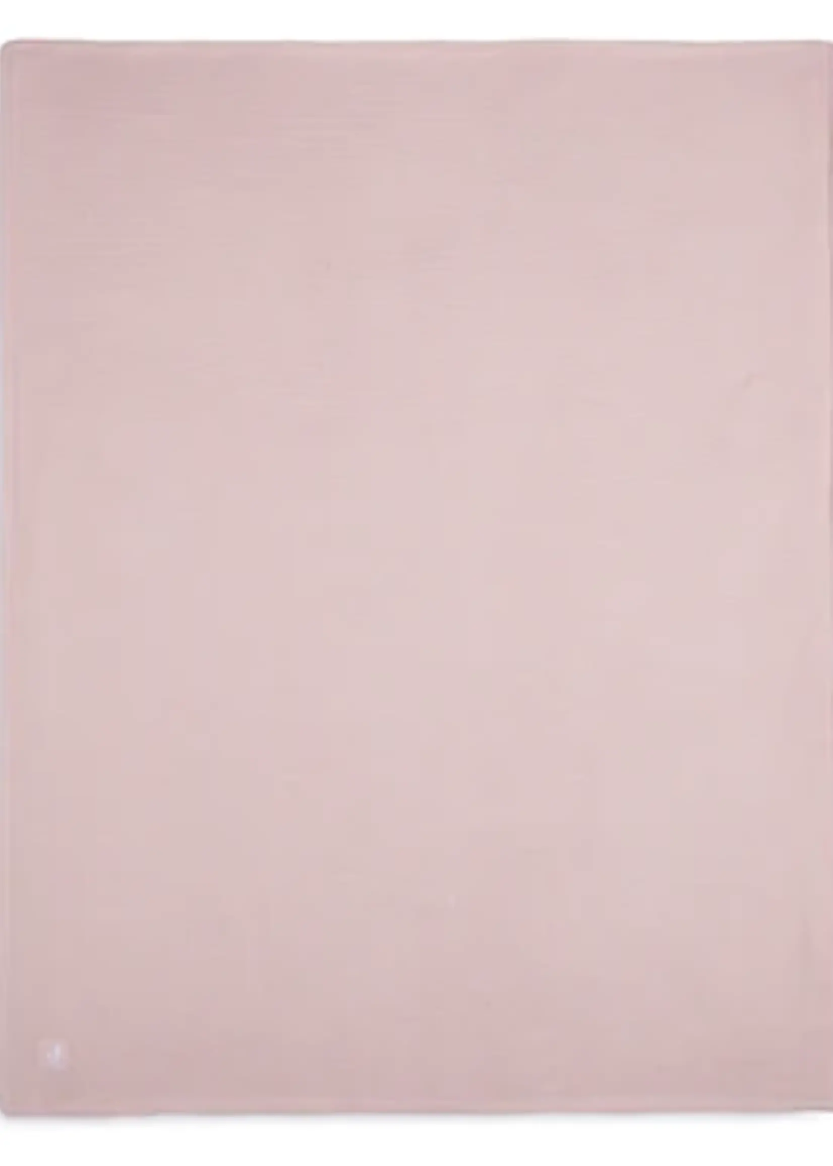 Jollein Jollein - Deken - Wieg 75x100cm - Basic knit pale pink-fleece