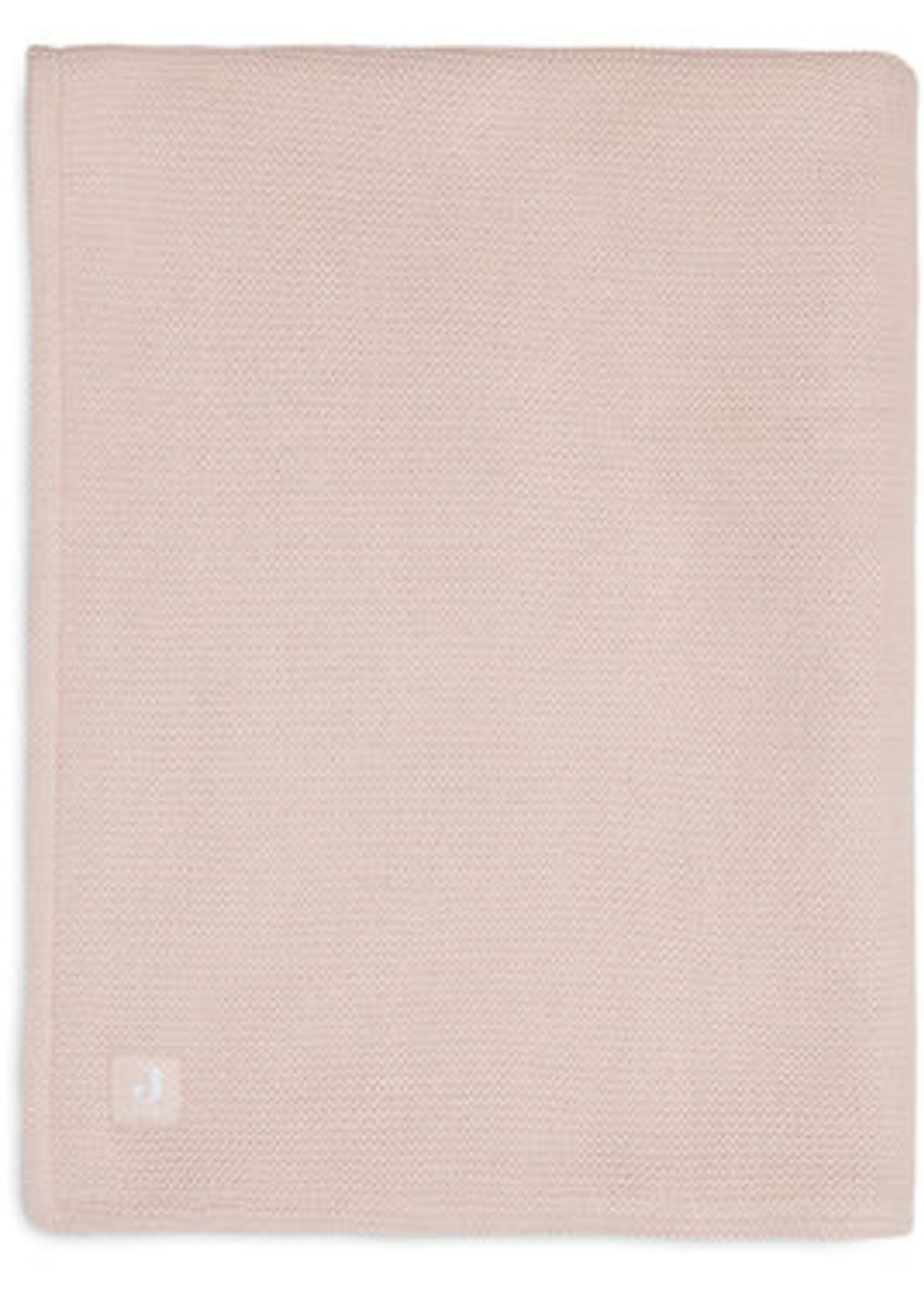 Jollein Jollein - Deken - Wieg 75x100cm - Basic knit pale pink-fleece