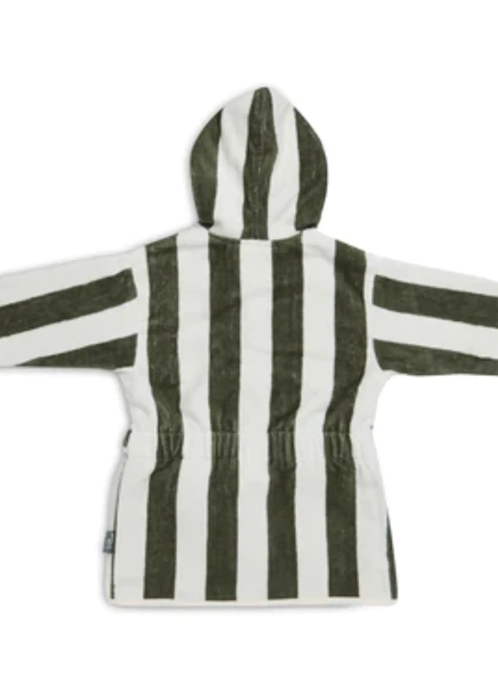 Jollein Jollein - Badjas - 3-4 year stripe terry leaf green