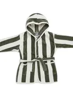 Jollein Jollein - Badjas - 3-4 year stripe terry leaf green