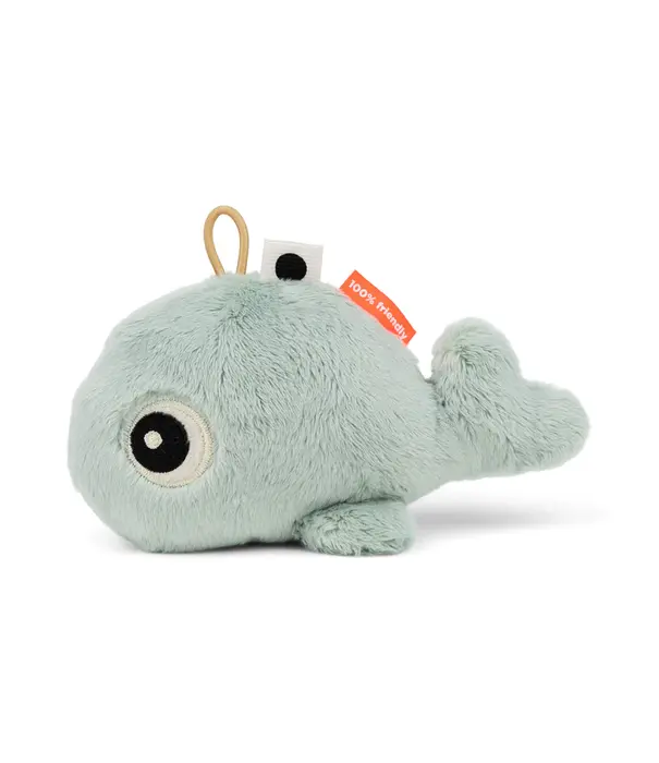 DonebyDeer Donebydeer - Kleine sensorische rammelaar Wally blauw