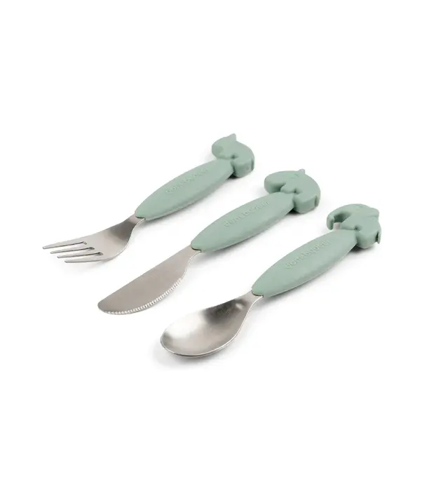 DonebyDeer Donebydeer - Easy-grip cutlery set Deer