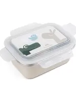 DonebyDeer Donebydeer - Metal lunch box - Lalee/Croco Sand