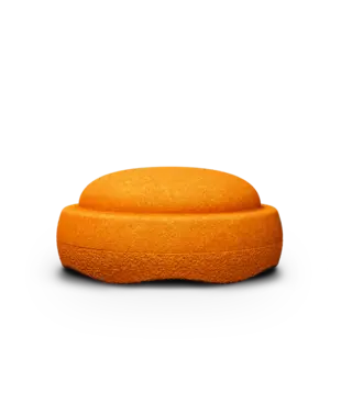 Stapelstein - Enkele steen - Oranje