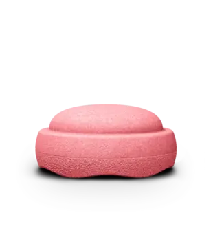 Stapelstein - Enkele steen - Lichtrood