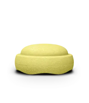 Stapelstein - Enkele steen - Lichtgeel