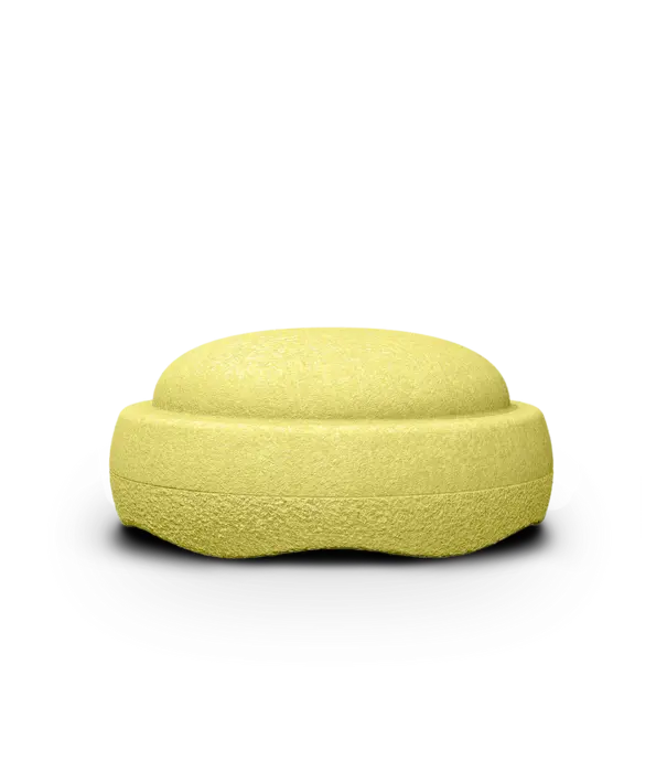 Stapelstein Stapelstein - Enkele steen - Lichtgeel