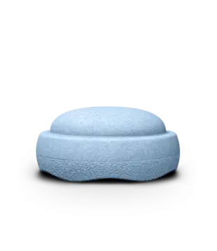 Stapelstein - Enkele steen - Lichtblauw